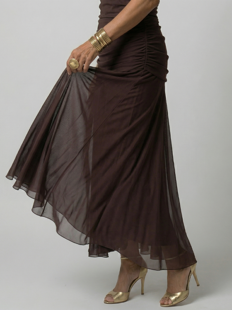 Calen | Off-Shoulder Midi Kleid