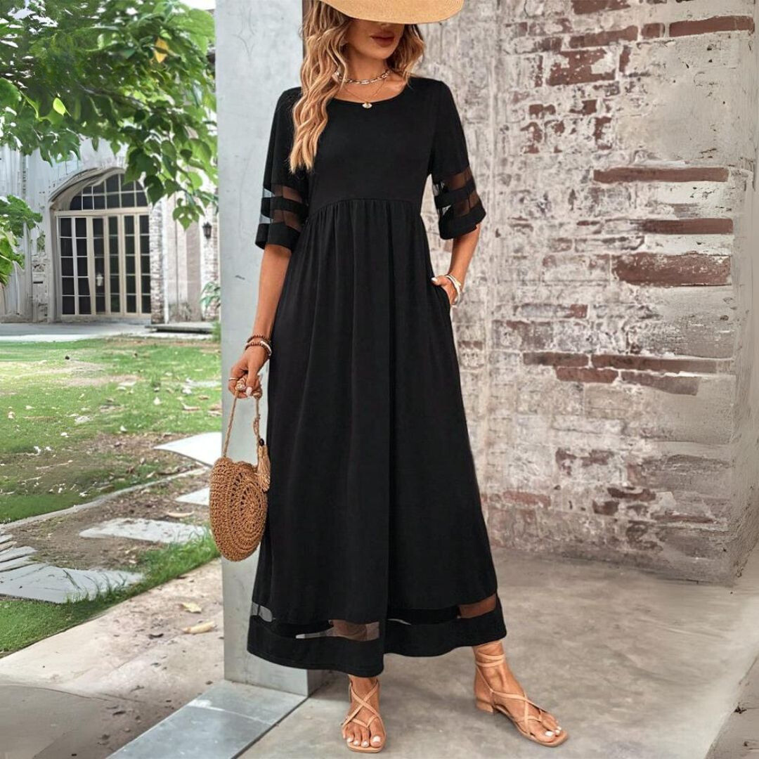 Aubrey™ | Figurbetontes, Bauch-weg Midi-Kleid