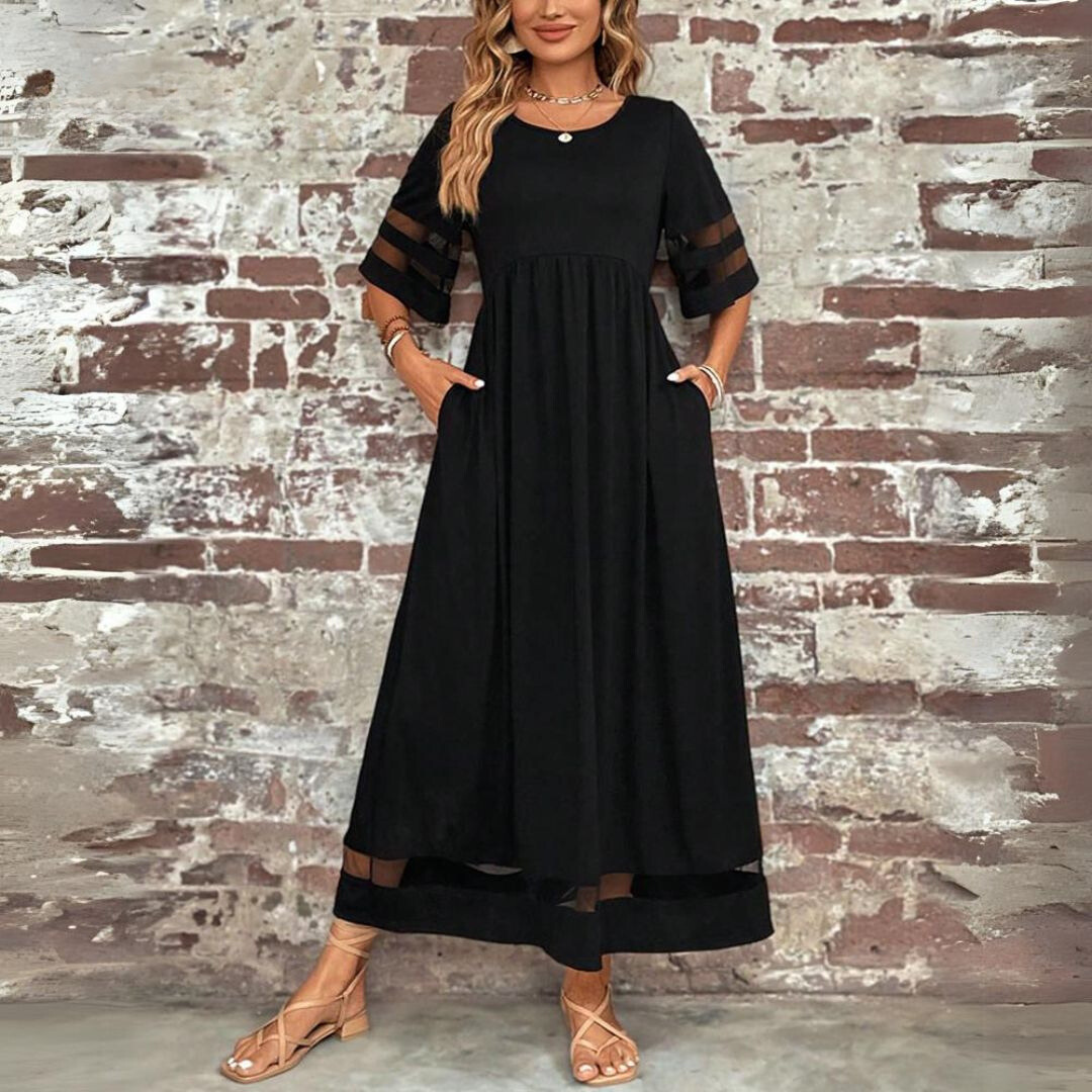 Aubrey™ | Figurbetontes, Bauch-weg Midi-Kleid