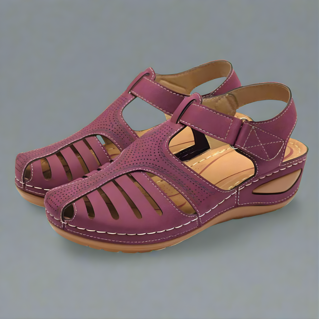 Orthopädische Sandalen mit Unterstützung für Hallux Valgus
