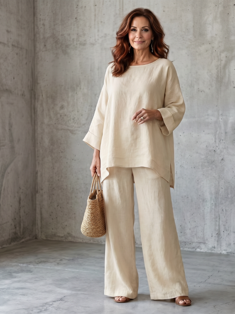 Prue | Oversized Tunika Weite Hose Set