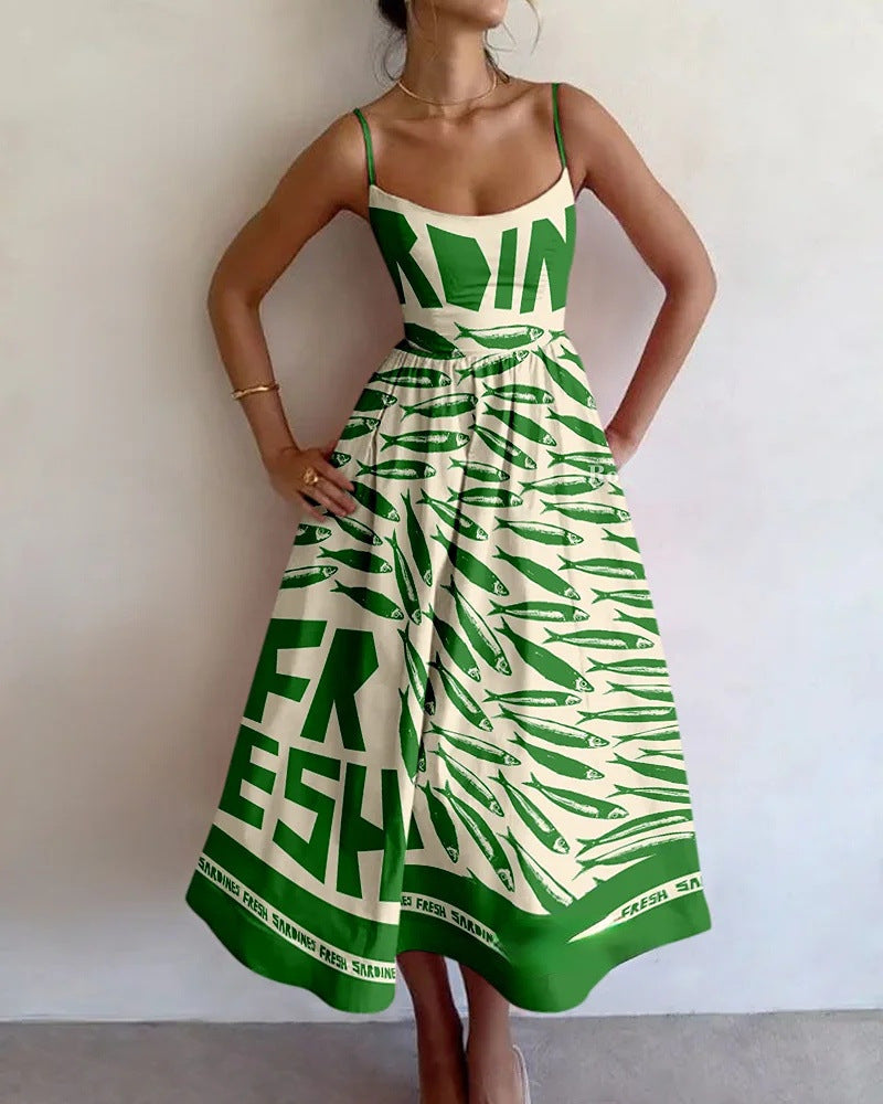 Ellowyn | Midi-Kleid für den Küstenmarkt