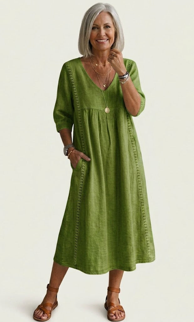 Juliette I Elegance A-Linie Maxikleid