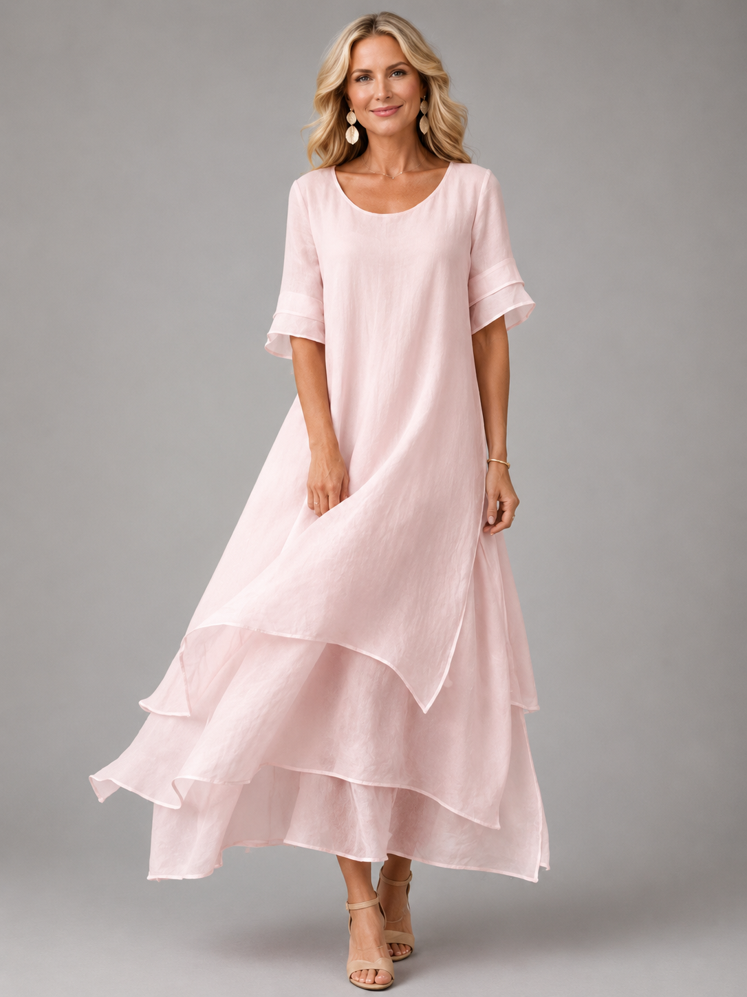 Liora™ | Fließendes Grace Maxikleid