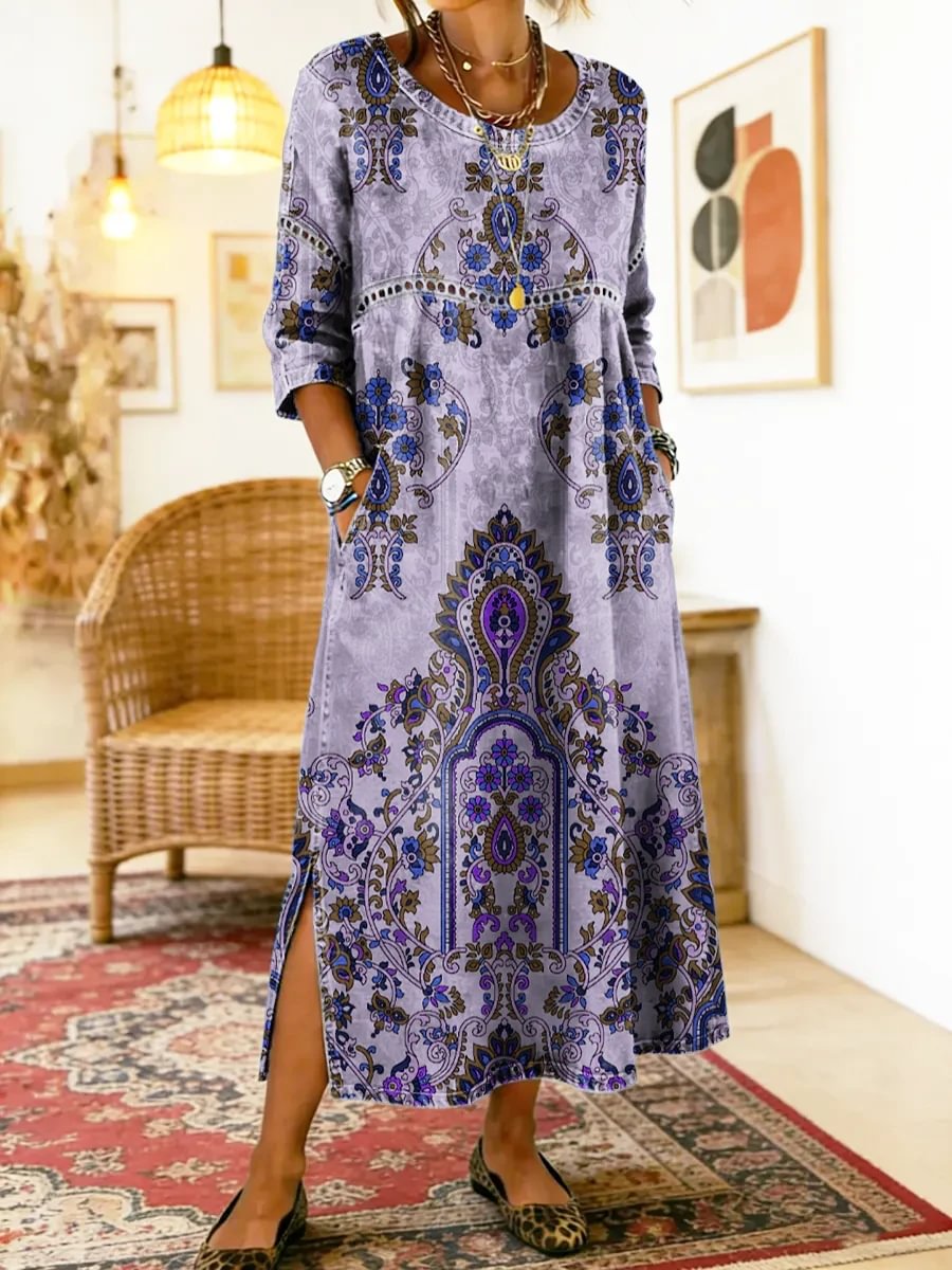 Petra | Bedrucktes Kleid