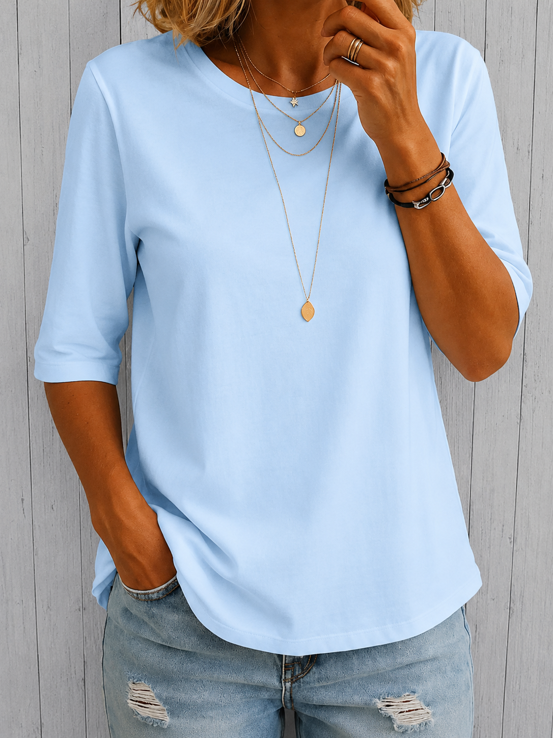 Calvera | Essentielles Komfort-T-Shirt