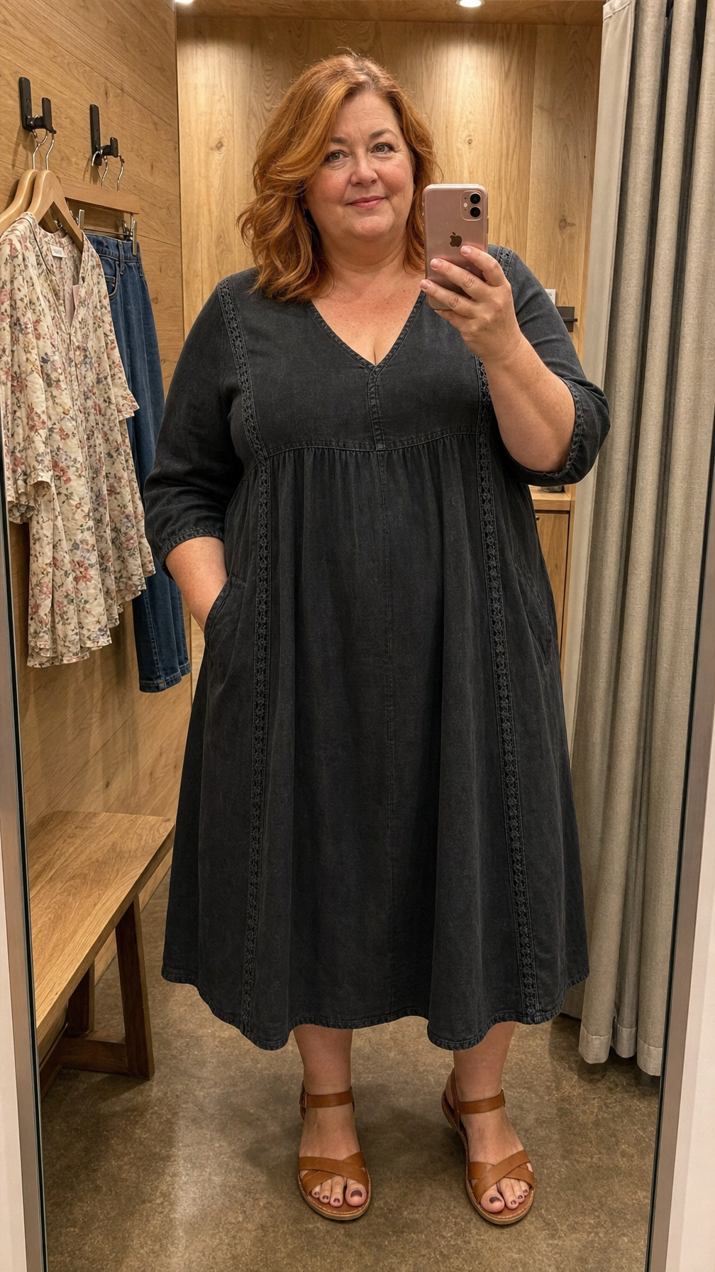 Juliette I Eleganz A-Linie Maxi Kleid