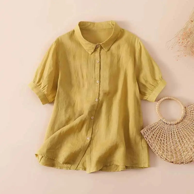 Pamela™ | Lässiges Button-Up Hemd