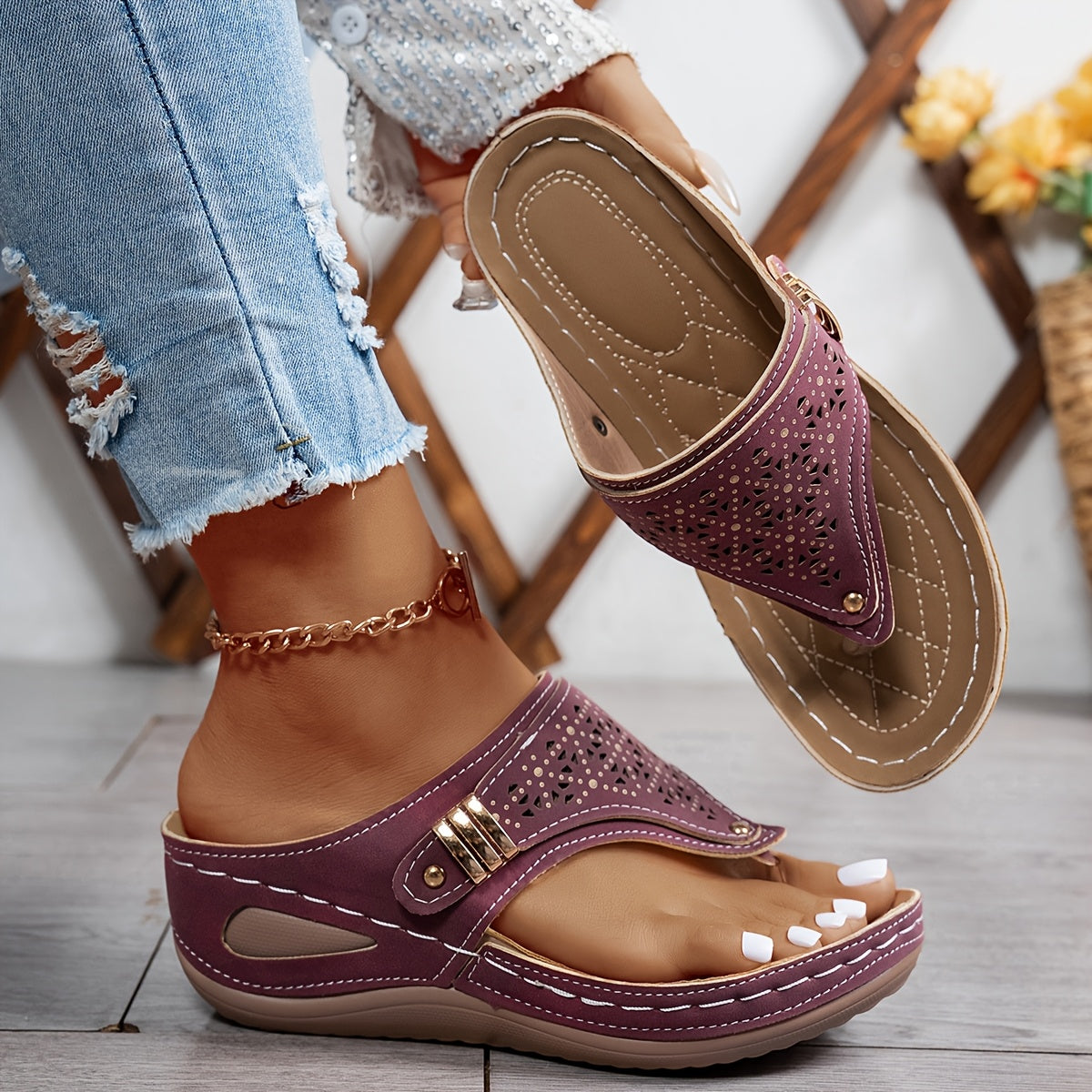 Orthopädische Komfort-Sandalen