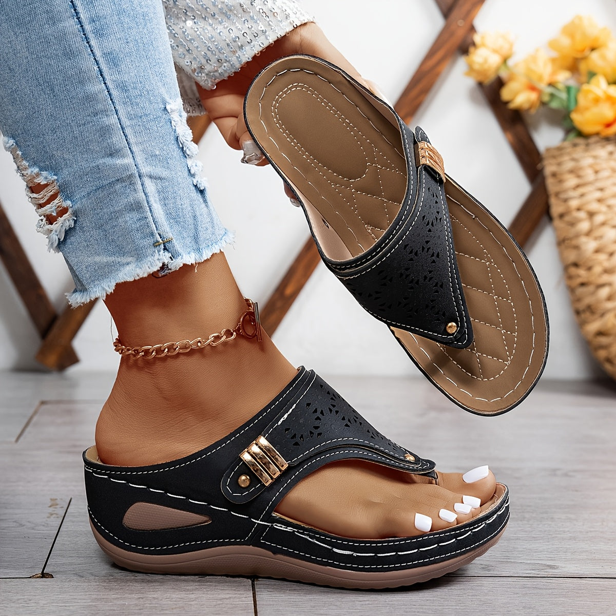 Orthopädische Komfort-Sandalen