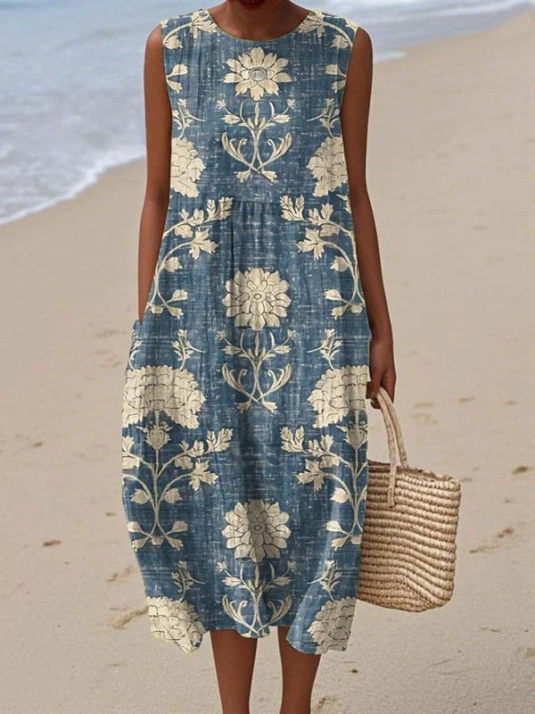 Belle™ Boho Midi Kleid
