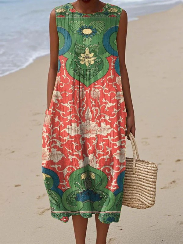 Vera™ Bohemian Midikleid