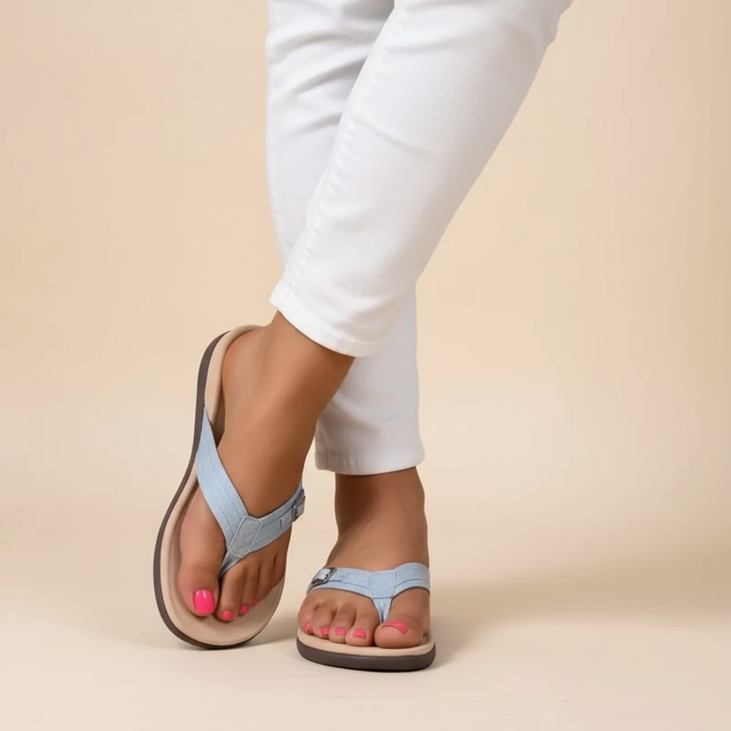 Orthopädische Zehentrenner-Sandalen für optimalen Komfort