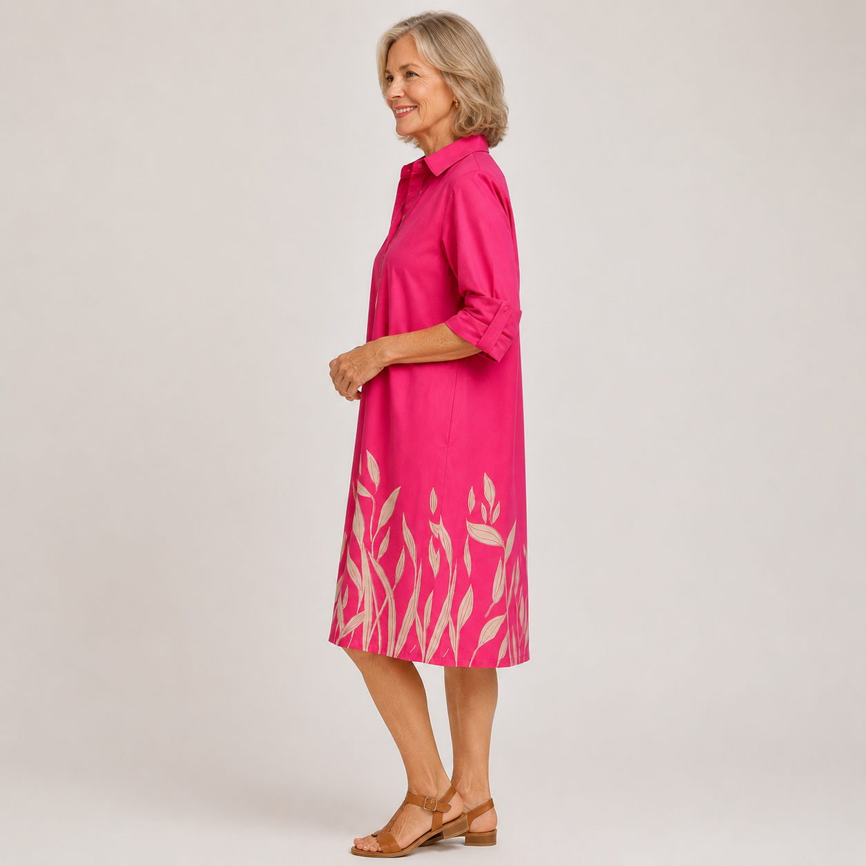 Annemarie | Bequemes Midi-Kleid