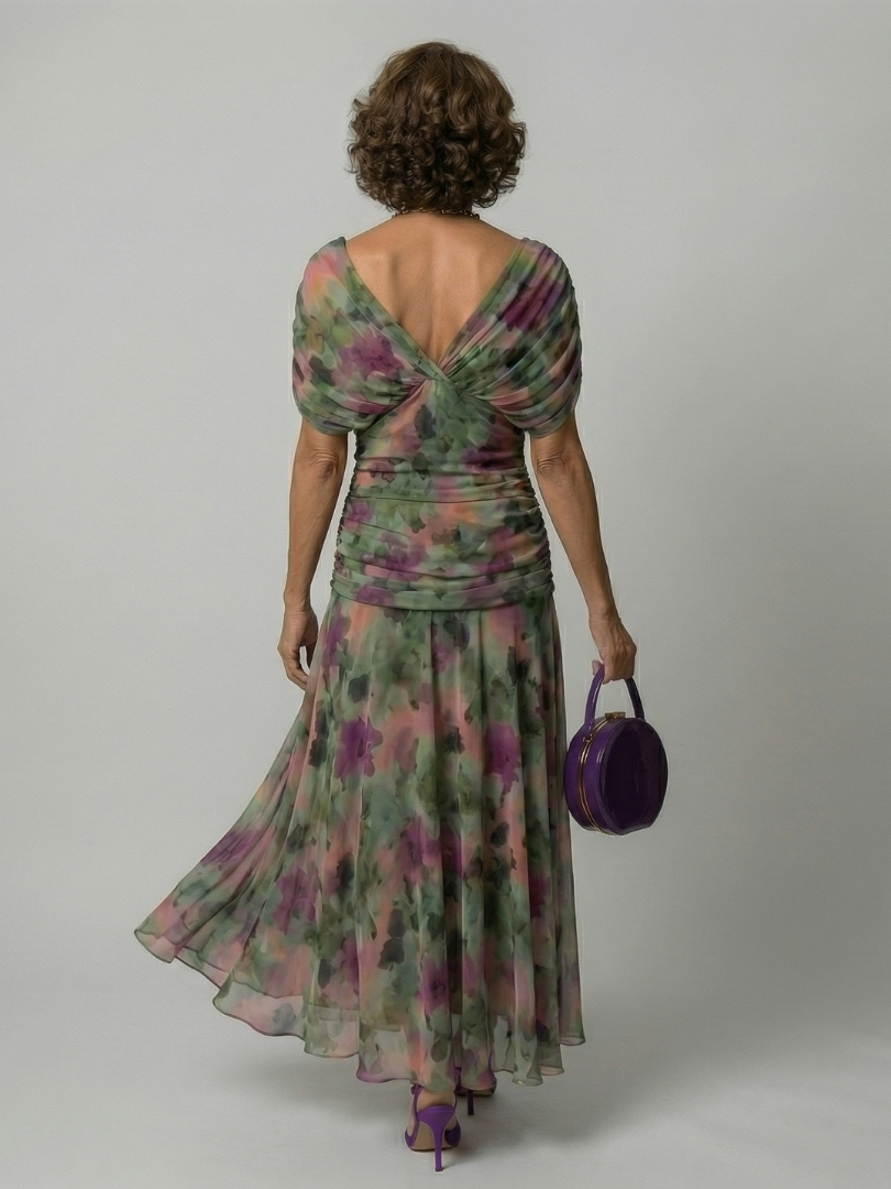 Calen | Off-Shoulder Midi Kleid