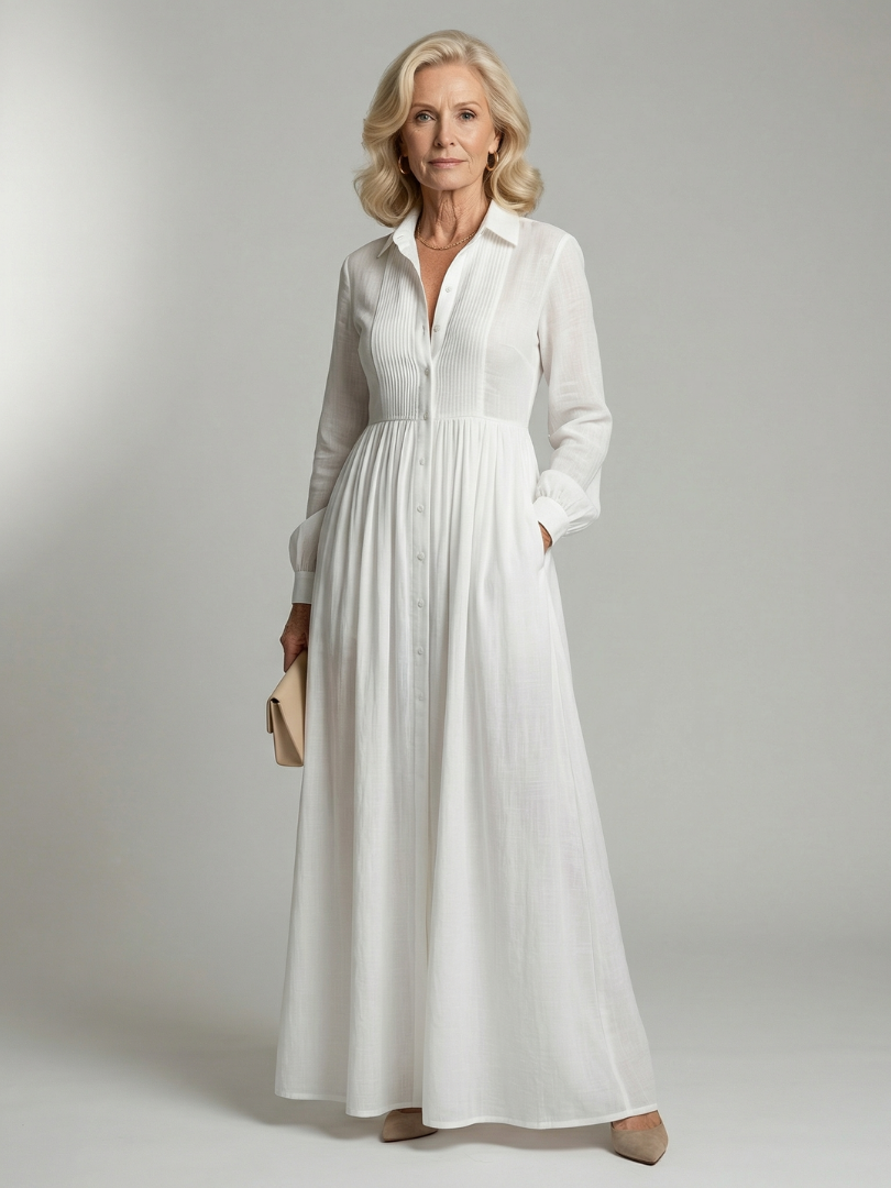 Lioren | Soft Flow Maxi Kleid