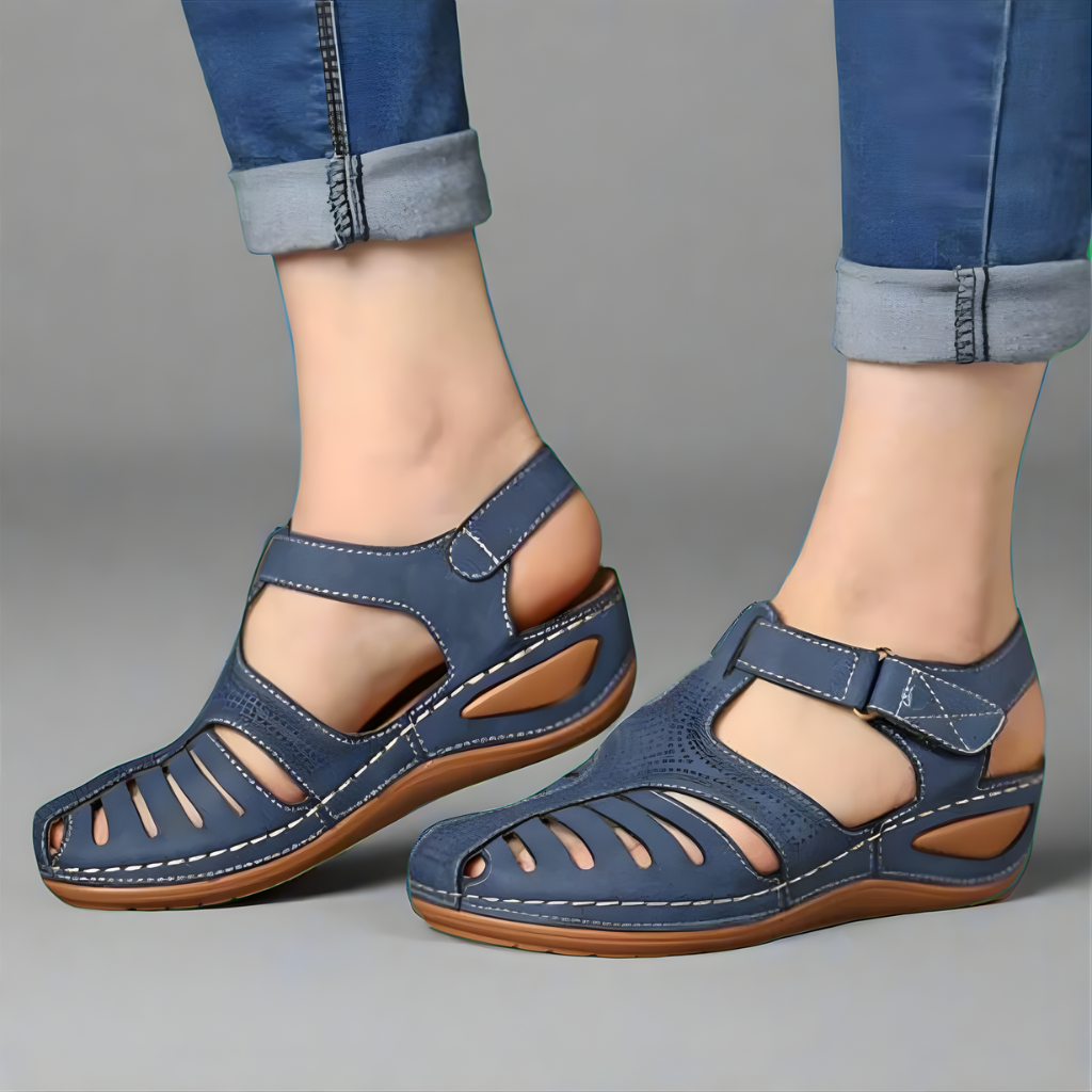 Orthopädische Sandalen mit Unterstützung für Hallux Valgus