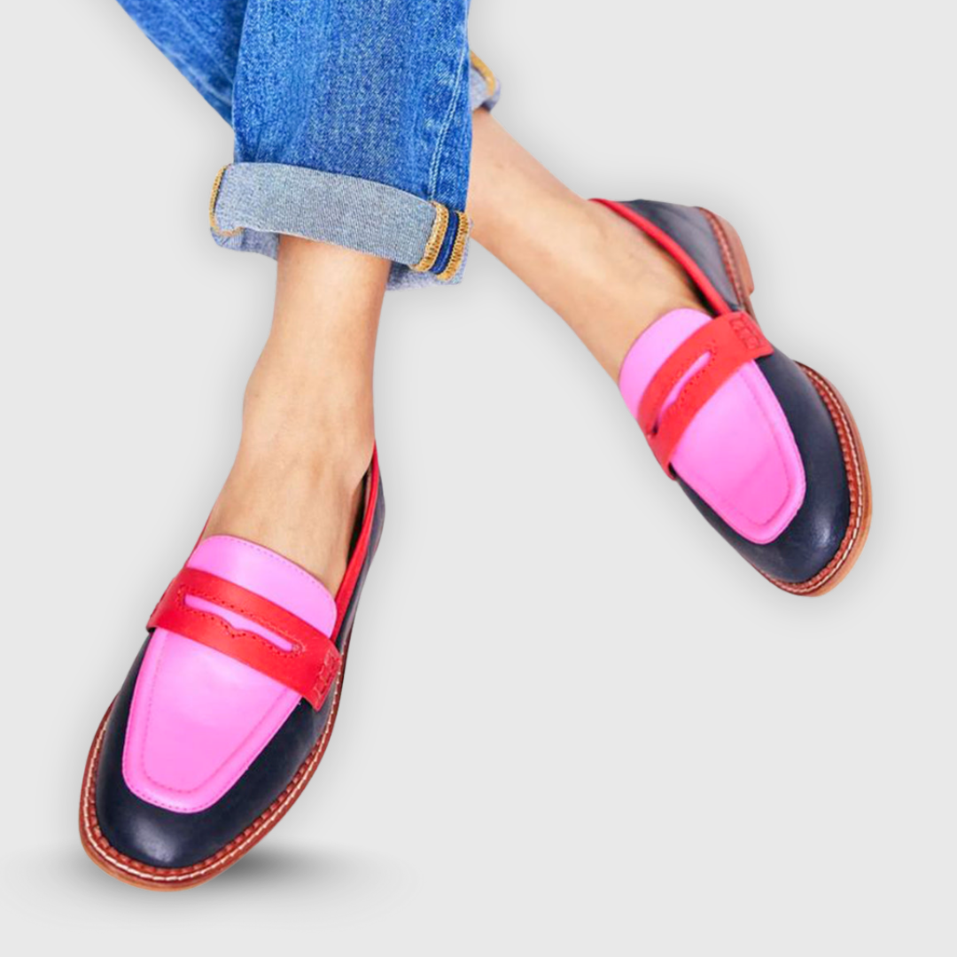 Franca | Zweifarbiger Slipper