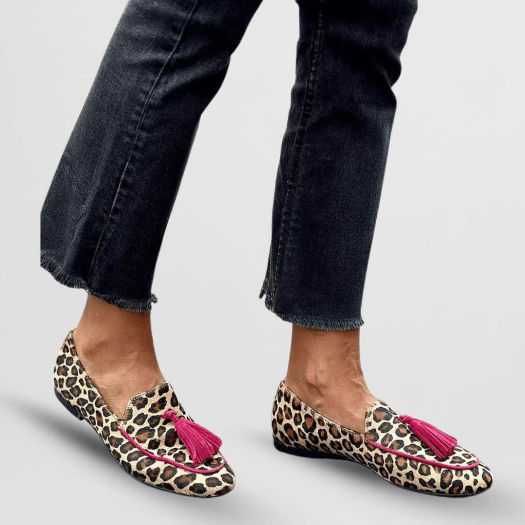 Francesca | Slipper mit Fransen-Details