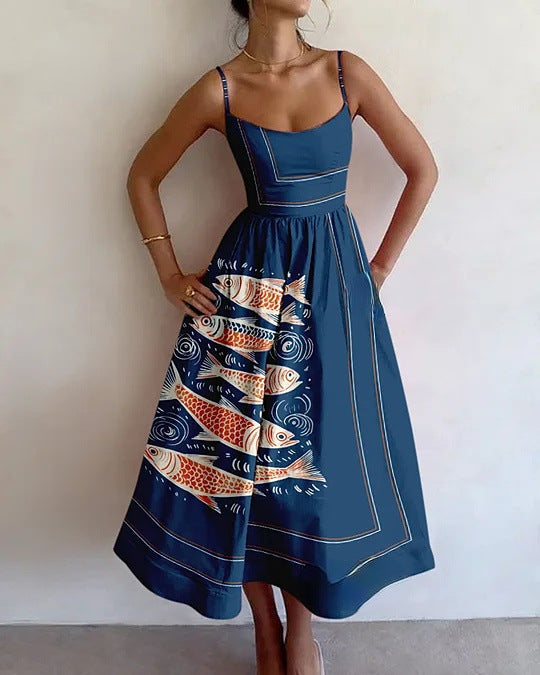 Tinsley | Ocean Tide Midi Kleid