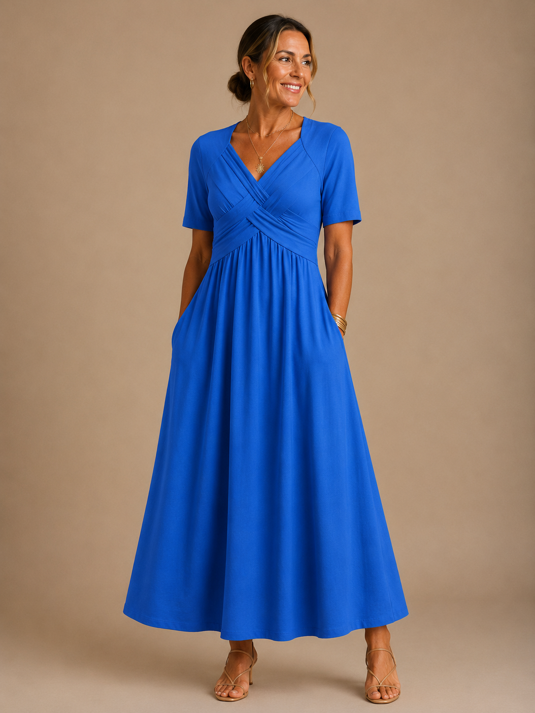 Angeli™ | Elegantes Midi-Kleid