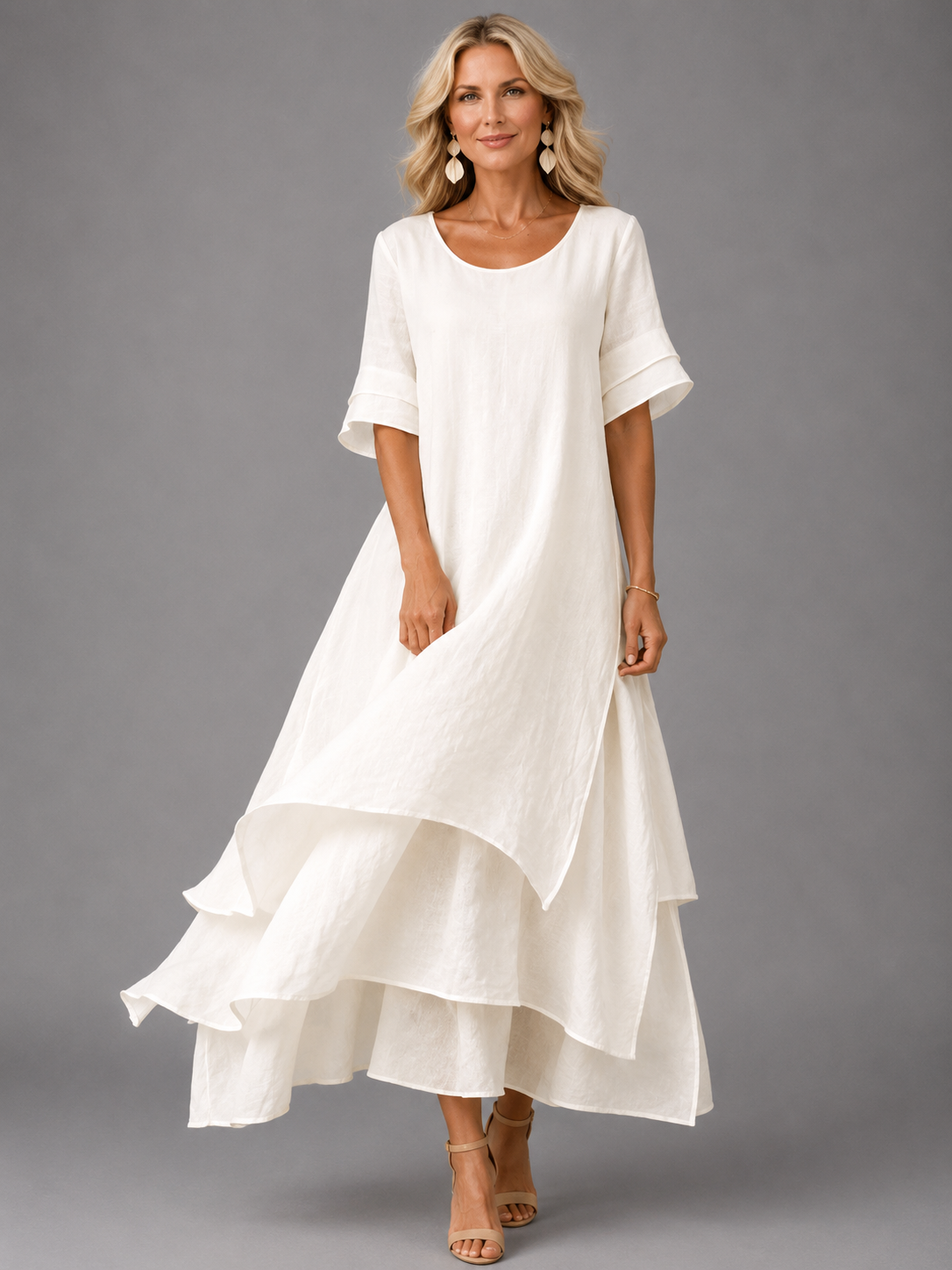 Liora™ | Fließendes Grace Maxikleid