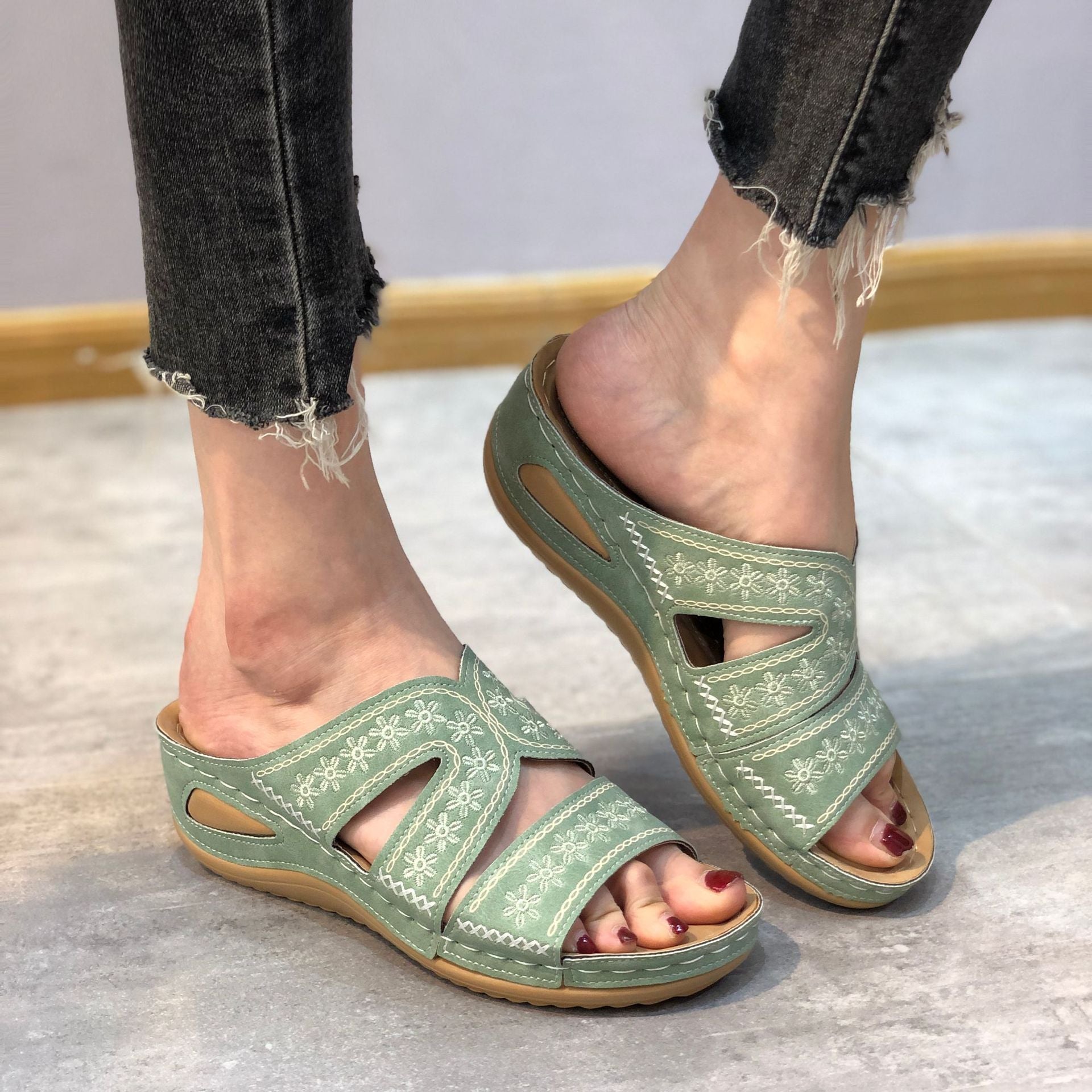 Orthopädische Komfort-Sandalen