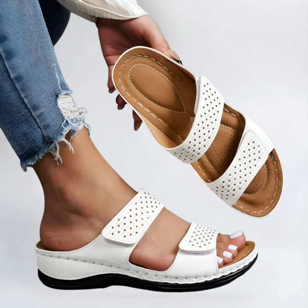 Stilvolle orthopädische Sandalen