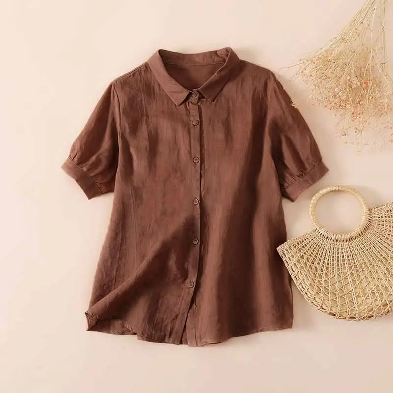 Pamela™ | Lässiges Button-Up Hemd