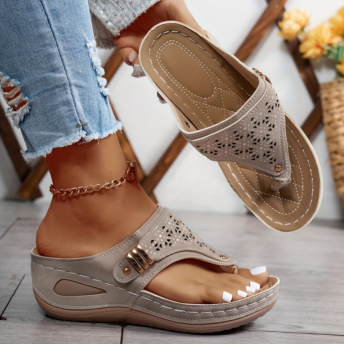 Orthopädische Komfort-Sandalen