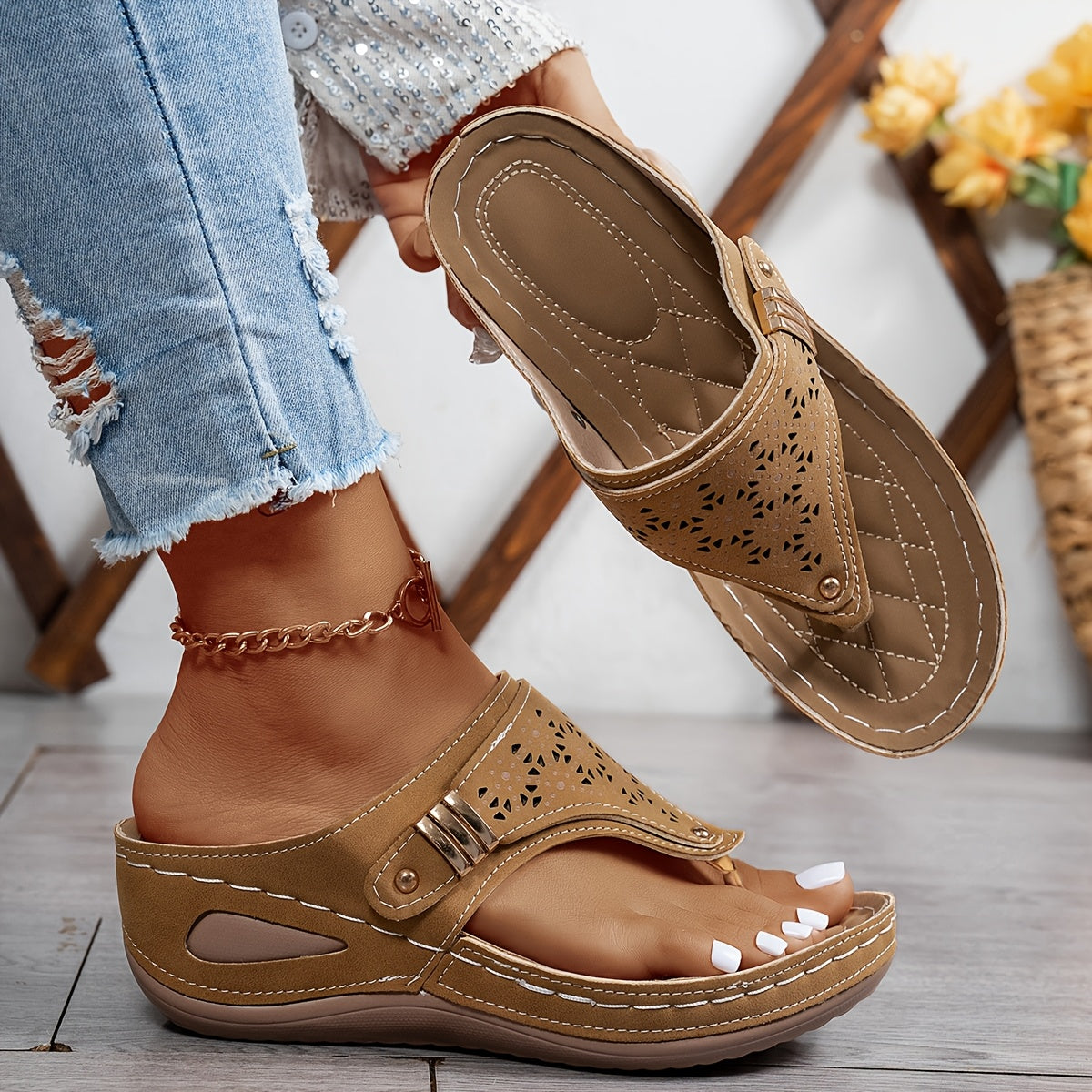 Orthopädische Komfort-Sandalen