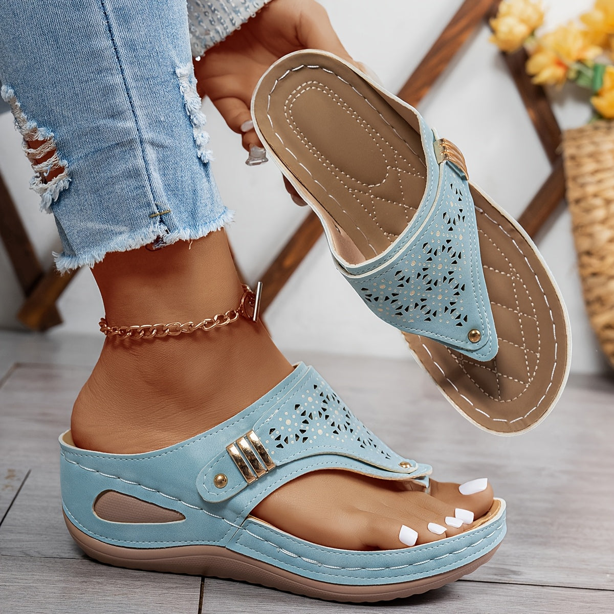 Orthopädische Komfort-Sandalen