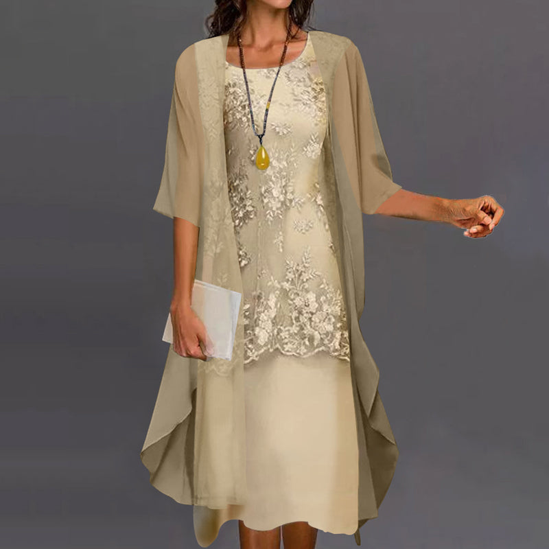 Lumi™ Chiffon Zweiteiliges Kleid